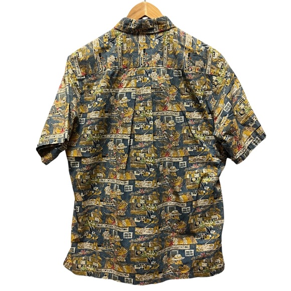 Kahala Vintage Men’s Printed Hawaiian Aloha Shirt. Made in Hawaii - Picture 2 of 8